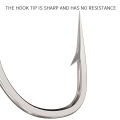 High Carbon Steel Fishing Hook  1 pc .Fishhooks Durable Treble Hooks with barb strong stiff hooks 1pc. 