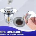 New And Good Quality Basin waste pop up waste push system basin waste.