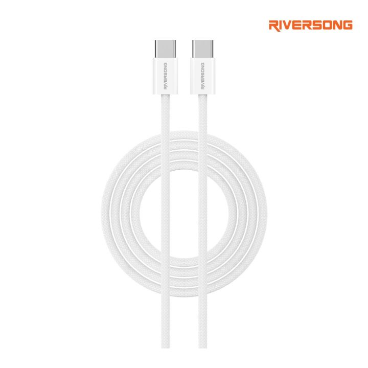 Riversong%20Lotus%2010%20-%20CT53%20Type%20C%20to%20Type%20C%20Soft%20TPE%20Cable,%203%20Feet%20Length,%2060W%20Power%20Deliver%20(PD)%20Fast%20Charging%20-%20Image%204