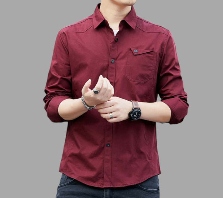 New Style Long Sleeve Casual Shirt For Man