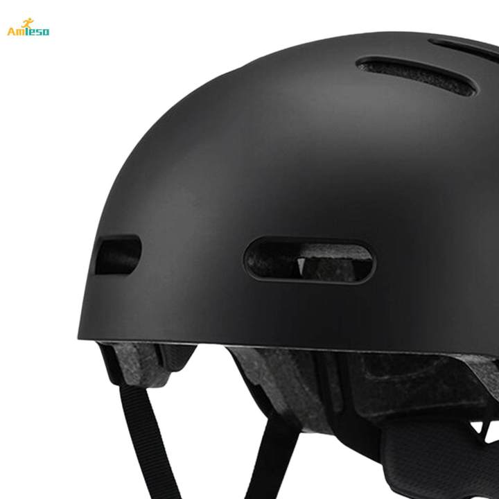 Adult%20Bike%20Helmets%20Sports%20Helmets%20Adjustable%20Size%20Outdoor%20Black%20-%20Image%209
