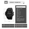 SKMEI LED Digital Men Watch Pedometer Calorie Date Clock Heart Rate Monitor Sport Watches Male Wristwatch Relogio Masculino 1643.