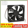 4″ Inch 12V Cooling Fans 90x90x25mm Exhaust Fan Heatsink Cooler Cooling Fan Radiator Heat Dissipation Fan With Cables.