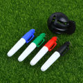 1Set Golf Ball Line Liner Marker With 4 Marking Pens Template Alignment Marks Tool Double-sided Marking Sports Accessories Cologo. 