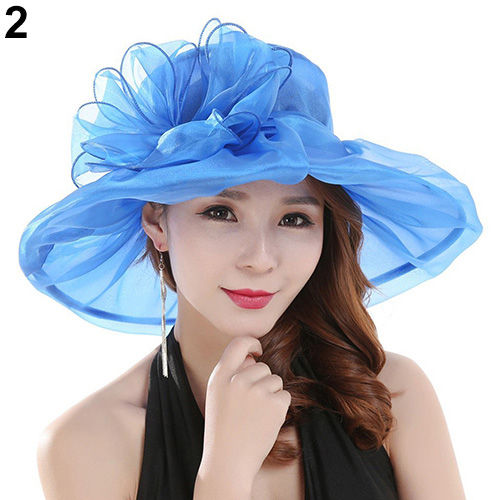 Women's Summer Church Kentucky Derby Cap British Tea Party Wedding Hat