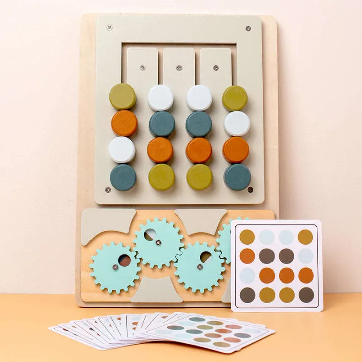 Children's%20Montessori%20Rotating%20Four%20Walking%20Game%20Chess%20Gear%20Maze%20Shape%20Color%20Enlightenment%20Classification%20Wooden%20Toys%20-%20Image%202
