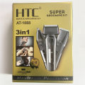 HTC AT-1088 Multi Purpose 3-in-1 Shaver, Nose trimmer and Hair Clipper for Men. 