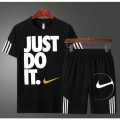 Combo Half T-Shirt And 3 Quarter Pants For Man.