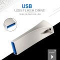 USB 2 .0 Flash Drive Pendrive Metal High Speed 2TB/1TB/512GB Cle USB Tiny Memory Stick Pen Drive U Disk Storage Key Ring USB Fla.