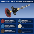 60Pcs Sanding Discs 2 Inch Quick Change Sanding Discs with 1/4Inch Holders, Die Grinder Surface Conditioning.