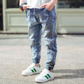 Kids Jeans Fashion Spring Autumn Boys Denim Pants Children Clothing 4 6 7 8 9 10 11 12 13 Years Baby Boy Casual Cowboy Trousers.