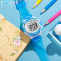 Boys Watch For Kids Colorful Lights Digital Watches SYNOKE Brand 5bar Waterproof Student Boys Girls Watches. 
