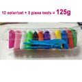 36 Color Play Dough Model Tool Toys Creative DIY Plasticine Tools Playdough Set Clay Moulds Deluxe Set Learning Education Toys. 