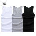 3Pcs Men Fitness TaTop Casual Srts Sleeveless Shirt Male Vest Fashion Bodybuilding Man Gym Workout Clothing Pure Singlet. 