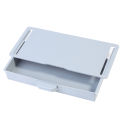 Under Desk Storage Box Invisible Drawer Desk Bottom Paste Type Finishing Box. 
