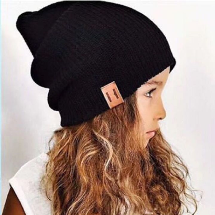 Winter%20Knitted%20Baby%20Hats%20Leather%20Label%20Children%20Caps%20Mother%20Kids%20Beanie%20Bonnet%20-%20Image%208