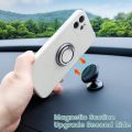Mobile Phone Ring Holder Finger Ring Stand 360 Degree Rotating Magnetic Car Mount Cellphone Kickstand Back Stickers Bracket. 