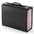 24 Pockets Expanding File Folder Accordian File Organizer for Office. 