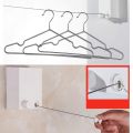 Strong Retractable Laundry Line – Wall Mounted 4.2 Meter Clothes Drying String. 