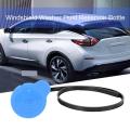 Plastic Car Windshield Wiper Washer Fluid Reservoir Tank Bottle Cap Cover 28913JD00A For Nissan Qashqai For the reference ONLY. 