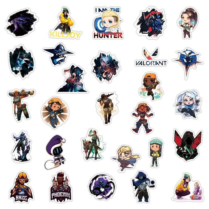 10/30/50PCS%20Game%20Valorant%20Graffiti%20Sticker%20Waterproof%20Suitcase%20Notebook%20Water%20Cup%20Refrigerator%20Helmet%20WaterCupWholesale%20-%20Image%204