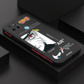 ZCSIBORUI for Realme C21Y/Realme C25Y New Anime Uzumaki Naruto Square Edge Pattern Design Liquid Silicone Shockproof Phone Cases.
