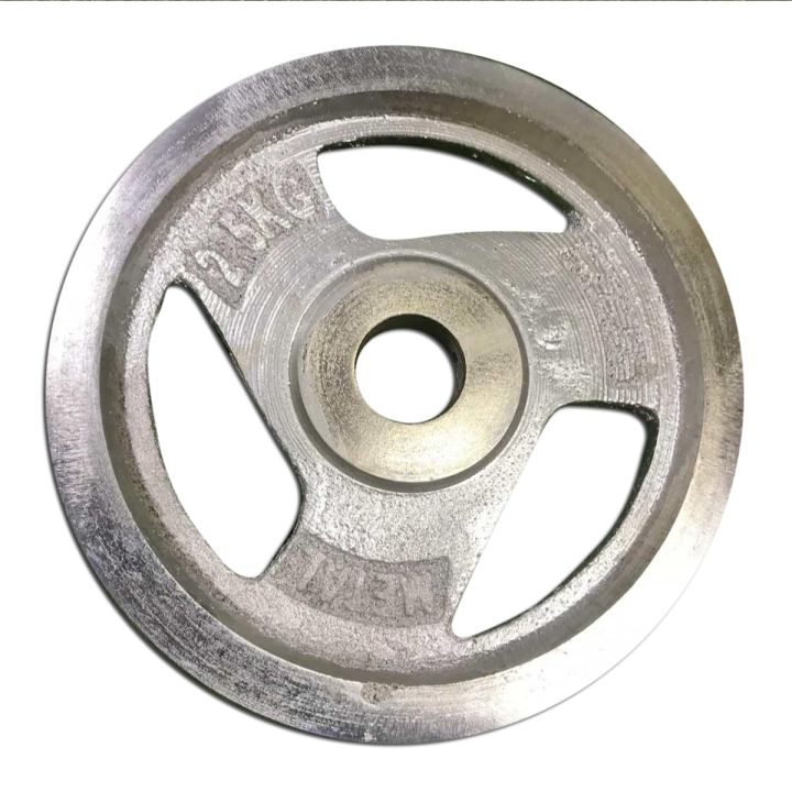 Weight Dumbbell plate Silver