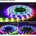 【Thriving】 1m/5meters/roll DC5V WS2812B Led Strip 30/60/74/96/144 Leds/m WS2812 Black/White IP30/65/67 Individually Addressable Smart WS2812 IC RGB Led Pixel Strip. 