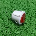 3Pcs WHITE BLACK Color 3 Pin KCD1 Rocker Switches AC 250V 10A 3Pin On Off Full Illuminated Neon RED Indicator SPST Power Switch For Auto Car Boat IPS UPS.