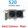 Original Main Front Camera For Samsung Galaxy S20 Plus Ultra FE S20FE G981n G986n G988n G781n Rear Back Camera Flex Cable. 