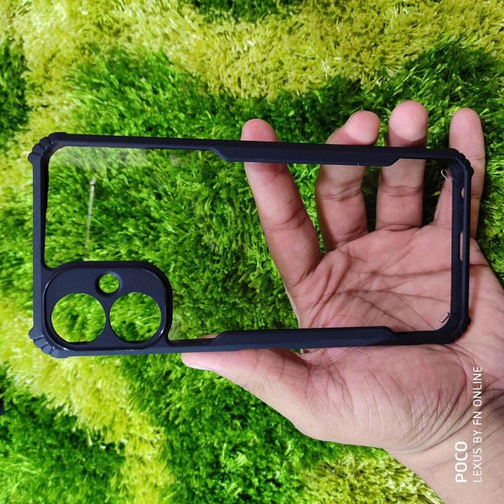 For Tecno Spark 9T Shockproof Bumper Cover (Back Case Cover For Smartphone)