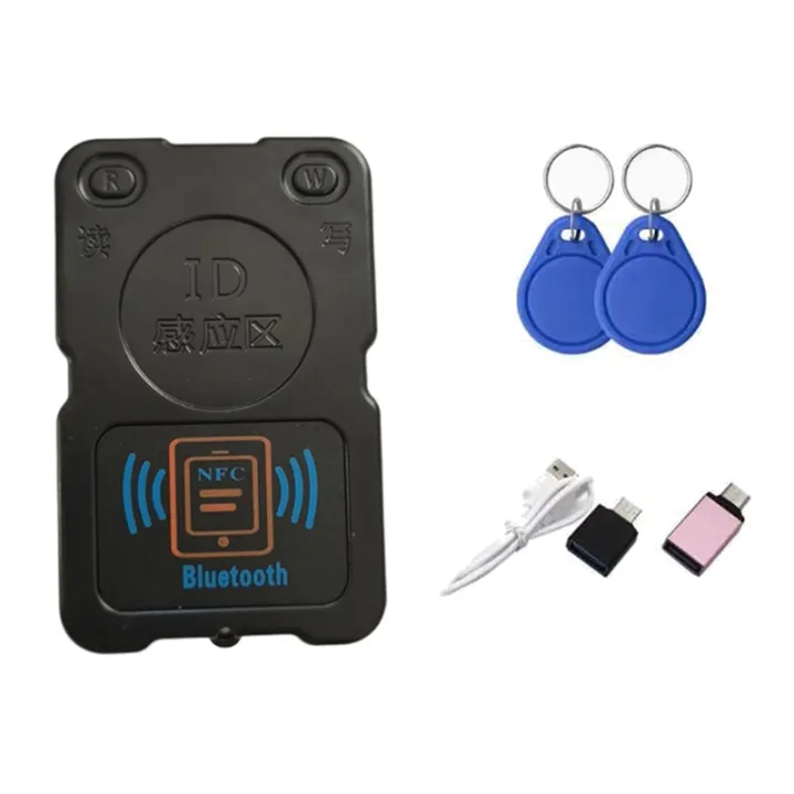 Bluetooth RFID Chip Card Copier NFC Encryption Key Reader Writer ...