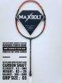 BIG OFFER,, 35LB MAX BOLT BADMINTON RACKET ,MATCH QUALITY.