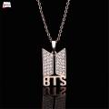 BTS Premium Necklace Golden Chain Jewelry Accessory. 