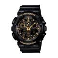 Casio G-Shock GA-100CF-1A9DR Analog-Digital Watch for Men -Black. 