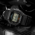 (Ready Stock) G .Shock  Men Watch Sport Watch DW5600 Dual Time Display Water Resistant Shockproof and Waterproof World Time LED Light Man Boy Sports Lover Wrist Watches with 2 Years Warranty DW-5600E-1V. 