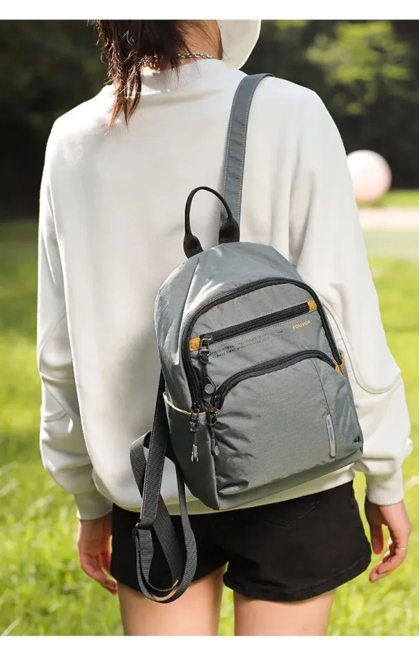 Fouvor 2023 Women Backpack Large Capacity Fashion Oxford Light Weight  Computer Bag Zipper Travel Canvas Bag School Bags 2988-06