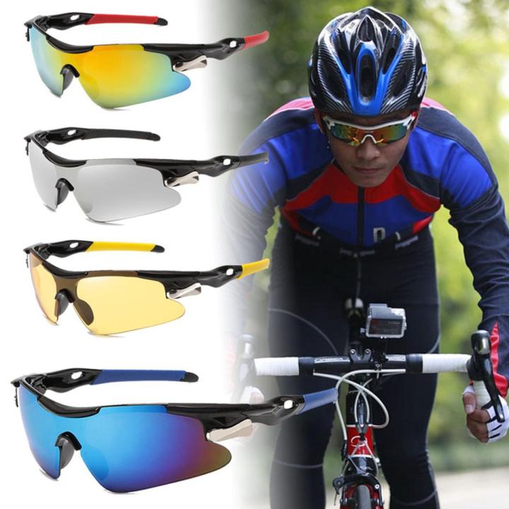 2022 New Outdoor Sport Cycling Eyewear Mountain Bike Bicycle Glasses UV400 Men Women Sports Sunglasses Hiking Running Windproof
