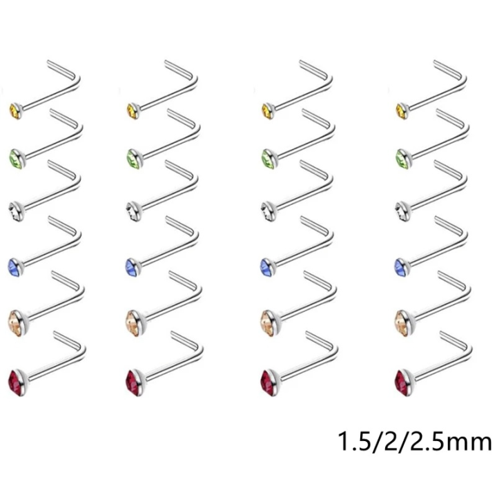 12/24/36Pcs%20L%20Shape%20Nose%20Ring%20Curve%20Pack%20Crystal%20Straight%20Nose%20Ring%20Set%20Nose%20Stud%20Lot%20Piercing%20Nariz%20Cuff%20Nase%20Pircing%20Nose%20Clip%20-%20Image%203