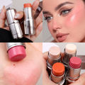 （NEW）Highlighter Stick Makeup Face Contour Bronzer Shimmer Concealer Stick Glitter Modify Face Contour Makeup Tools. 