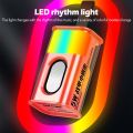 Transparent Mecha Wireless Bluetooth Speaker Sound Light Rhythm Subwoofer TWS Stereo Cyberpunk Music Center Hands-Free Call. 