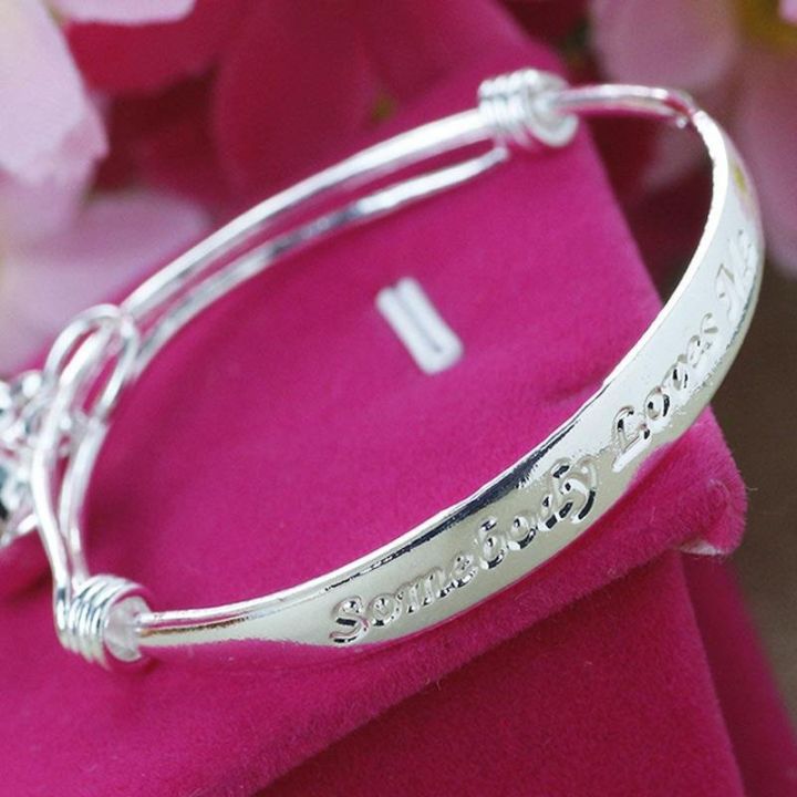 2pcs%20Adjustable%20925%20Sterling%20Silver%20Bracelet%20Bangle%20for%20Children%20Baby%20Girls%20Boys%20Toddlers%20-%20intl%20-%20Image%207