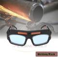 Welding Tools Eyes Protection Welding Goggles Glasses Solar Powered Auto Darkening Welding Eyewear Professional Welder Glasses.