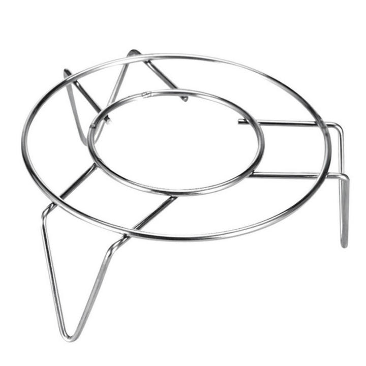 Three-legged Steam Rack Stainless Steel Kitchen Multipurpose Heat Insulation Frame Tall Steam Rack Pot Holder Steam Lattice Steamer Rack