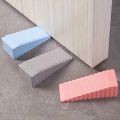 Silicone Door Stopper Reusable Shock Absorbent Block Wedge Doorstops Door Handle Stopper (1pcs). 