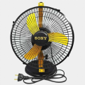 Hi-Speed Fan 9" Sony Table Fan-Yellow.