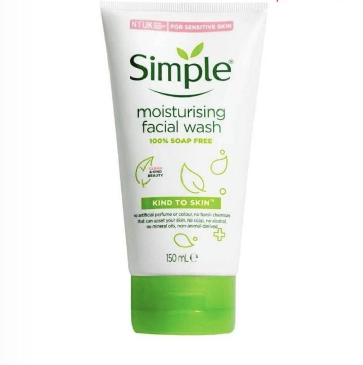Simple Face Wash Kind to Skin Moisturising 150ml