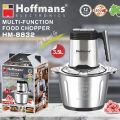 Hoffmans HM 8832 Multi Function Electric Food Chopper 3.5 Ltr Meat and Vegetables Grinder Food Processor High Quality. 