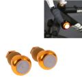 2Pcs / Set Battery Powered Bicycle Handlebar Light Bike Signal Lamp Cycling Led Bar End Plug Safety Indicators - Enhance Safety During Cycling With Bright Led Lights. 