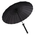 Creative Japanese Samurai Umbrella Removable Handle Automatic Long Black Rainproof Warrior Ninja-like Home Rain Umbrellas. 